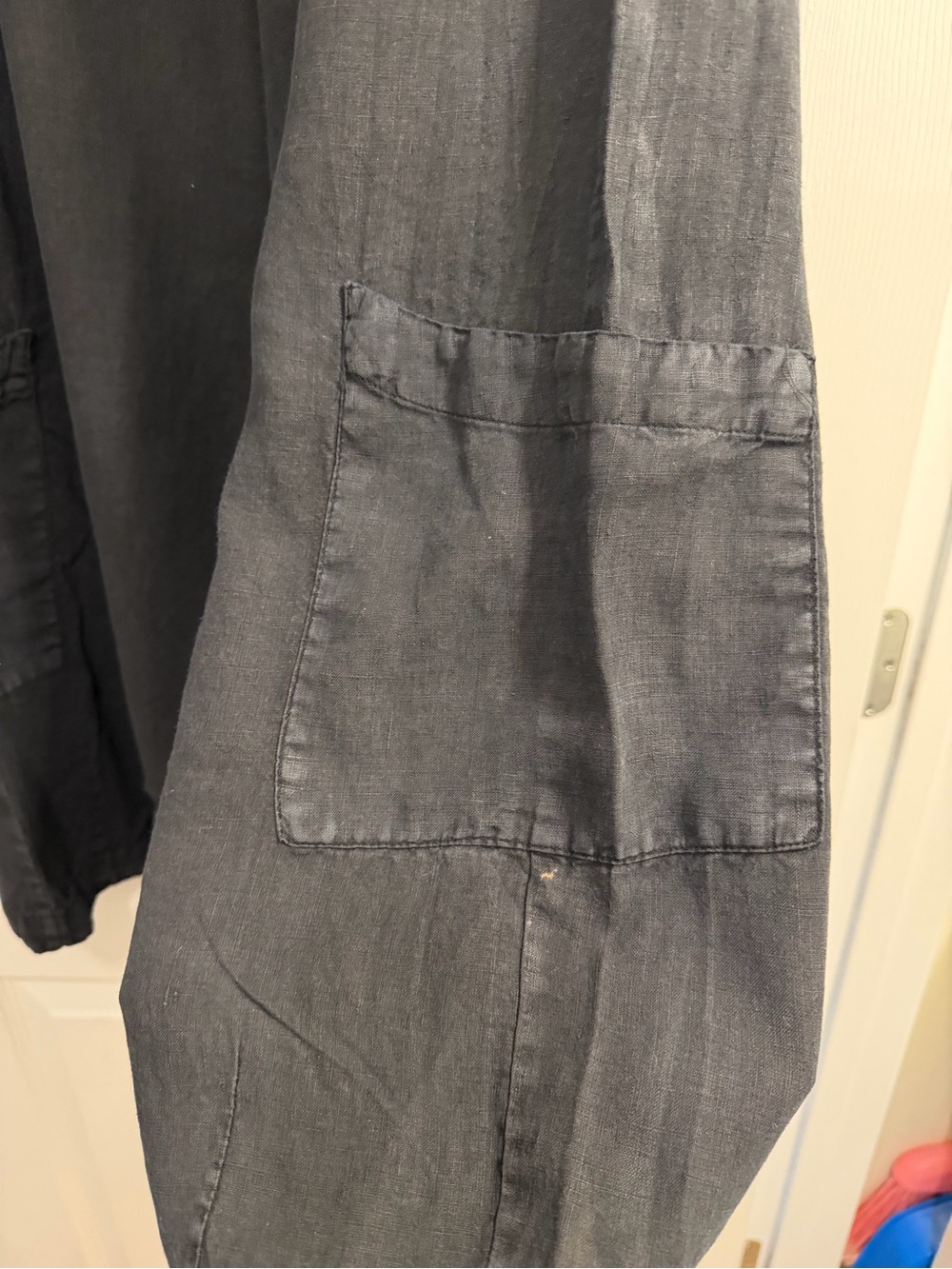 Brynn Walker Casbah Black Wide-Leg Cargo Pants - Picture 3 of 8
